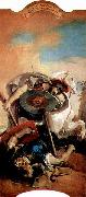 Giovanni Battista Tiepolo Eteokles und Polyneikes oil painting on canvas